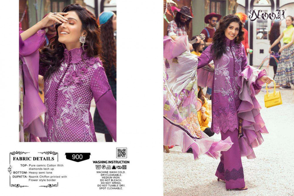 Multi Color Noor Mushq Super Nx Pakistani Salwar Kameez Catalog