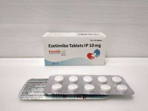 Ezetimibe Tablet - Cholesterol Absorption Reducer , Supports Cardiovascular Health and Lowers Blood Cholesterol Levels