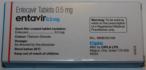 Entecavir Tablets Specific Drug