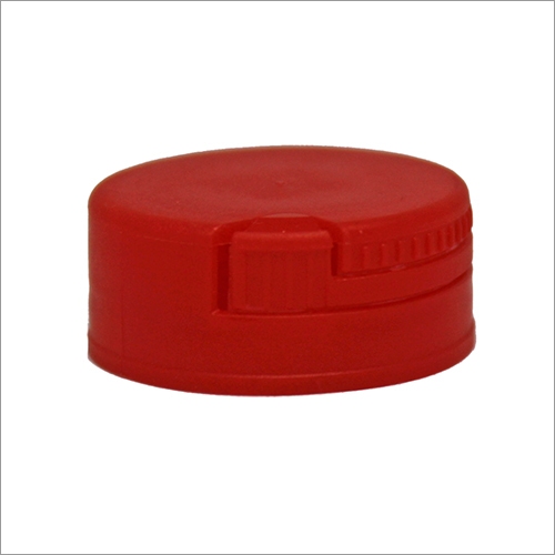 28 Mm Round Ctc Caps - Plastic, 28 Mm Size, Red Color | Ideal For Bottles And Edible Oil Usage