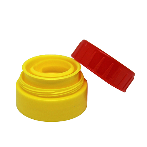 Red And Yellow Plastic Two Color Ctc Caps