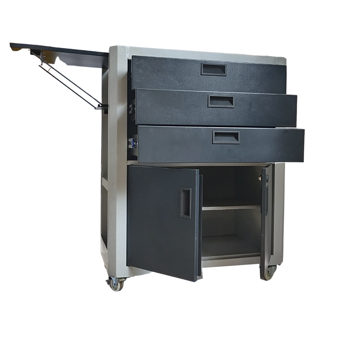 Pedestal Tool Storage - Assembly: No Assembly Required