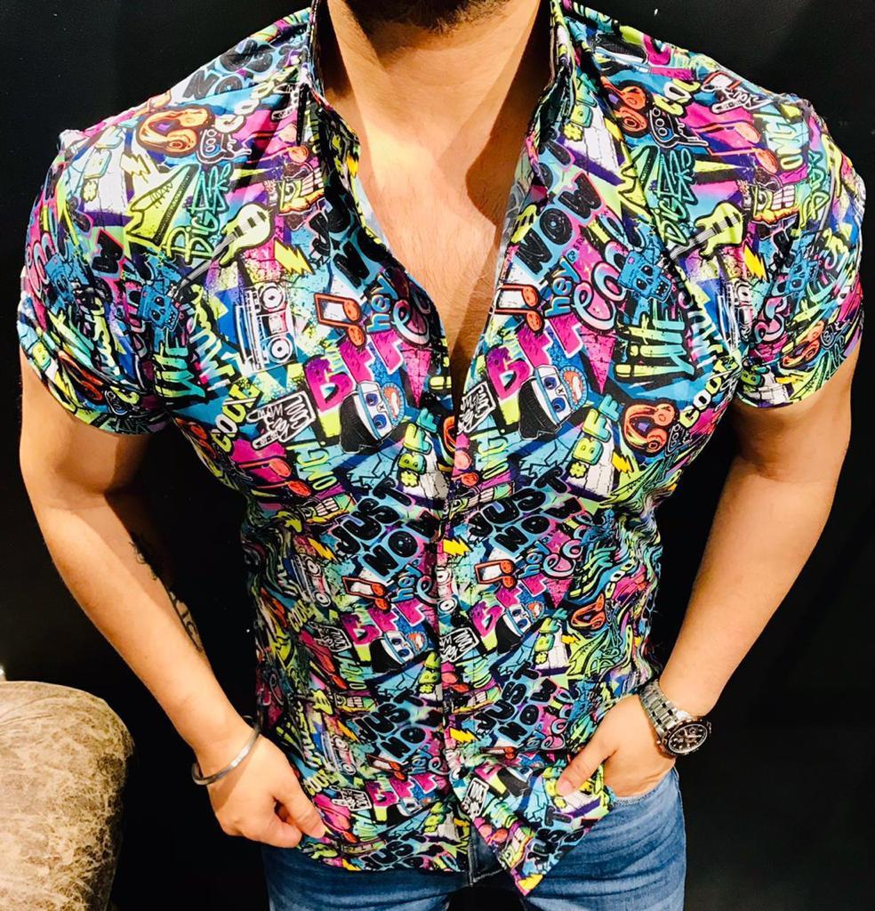 21 Inside Imported Fabric Lycra Shirts For Men's Age Group: 15 To 90