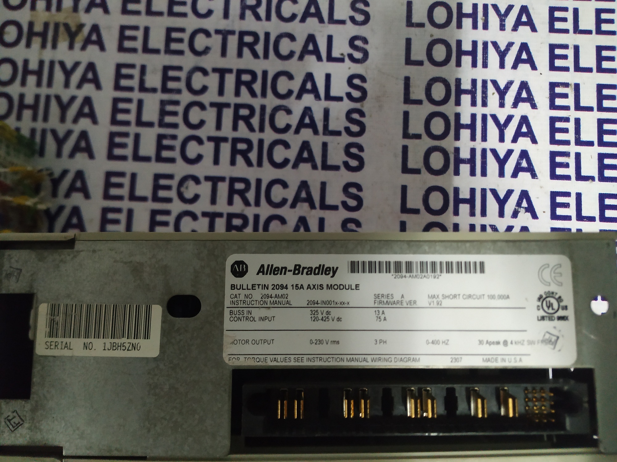 Allen Bradly Axis Module 2094 15a