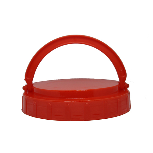 120 Mm Pp Round Caps - Plastic, 120 Mm Diameter, Red Color | High Impact Strength, Autoclavable, Reliable For Varied Dry Products