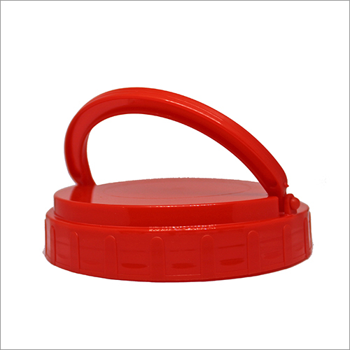 120 Mm Pp Round Caps - Plastic, 120 Mm Diameter, Red Color | High Impact Strength, Autoclavable, Reliable For Varied Dry Products