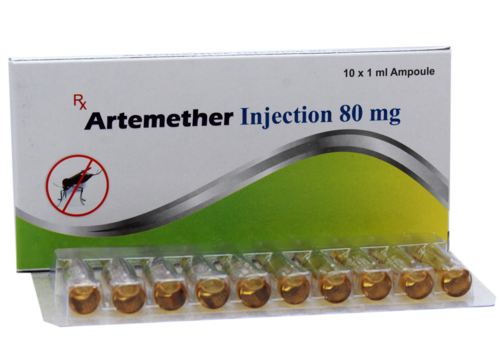 Artemether Injection - Liquid Formulation For Severe Malaria Treatment | Recommended For All, Dosage Prescribed By Doctor, Normal Temp Storage