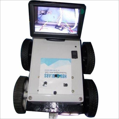 White Electric Duct Inspection Robot