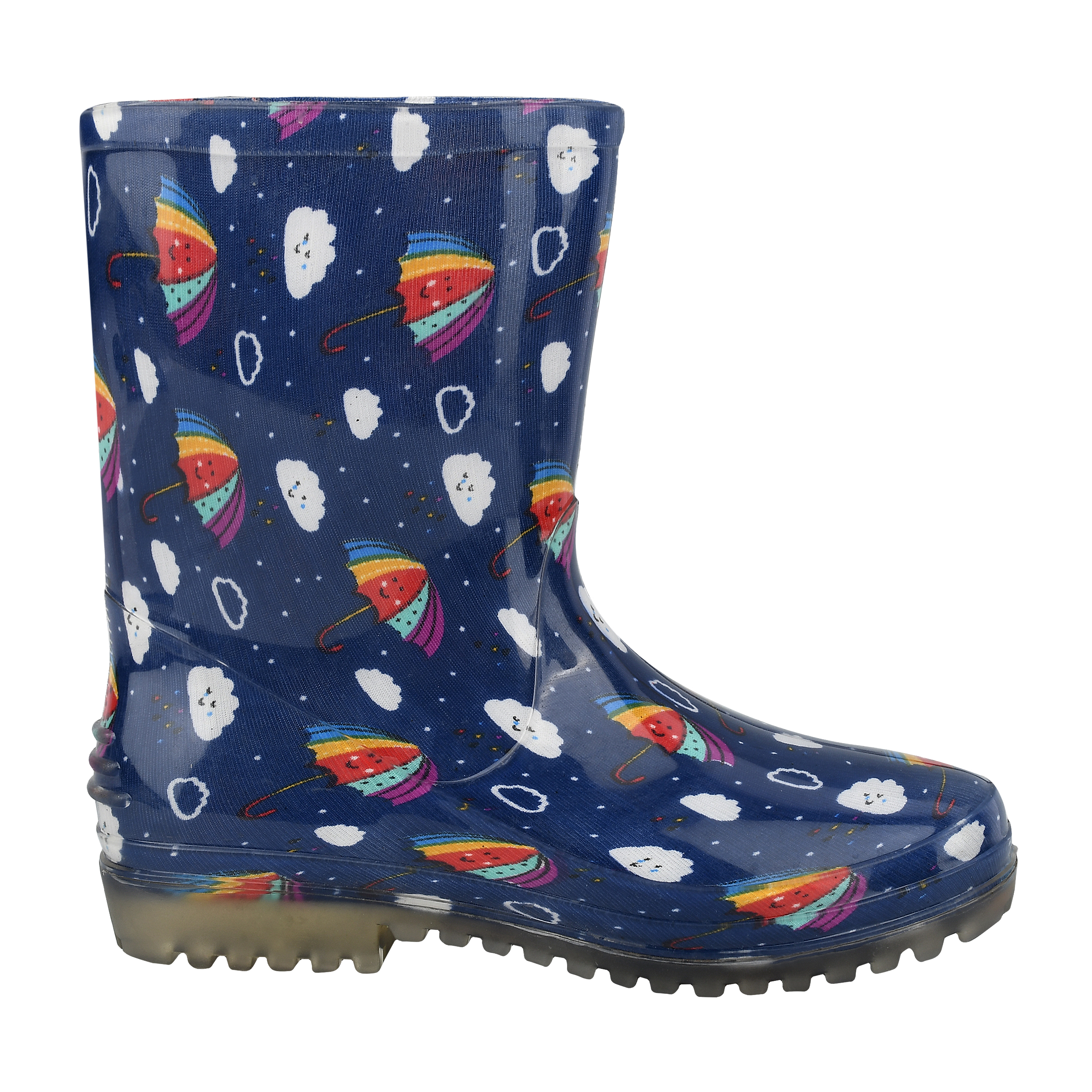 Igloo Kids Boots - Pvc Upper, Sizes 21-33, Blue | Flexible Sole, Comfortable Fit, Unisex