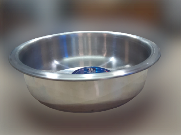 Mirror Polished Uruli - Alloy Material, Round Shape, Silver Color | Scratch Resistant, Induction Compatible, High Thermal Conductivity, Easy To Clean, 5-year Warranty