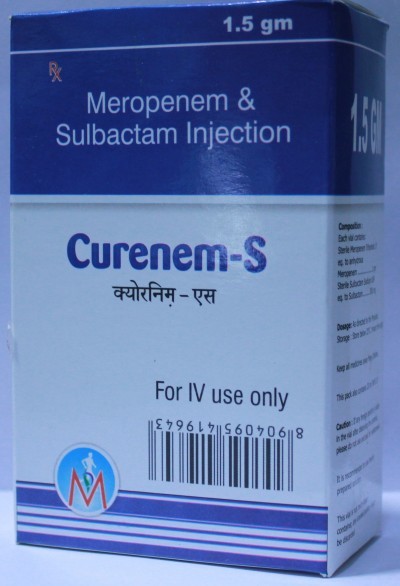 Meropenem And Sulbactam For Injection - Ingredients: Meropenem+sulbactum
