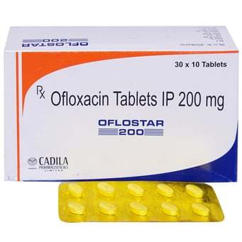 Ofloxacin Tablets - Anti-bacterial Treatment For Various Infections | Suitable For All, Prescribed Dosage Guidelines, Stored At Room Temperature, Available In Boxes