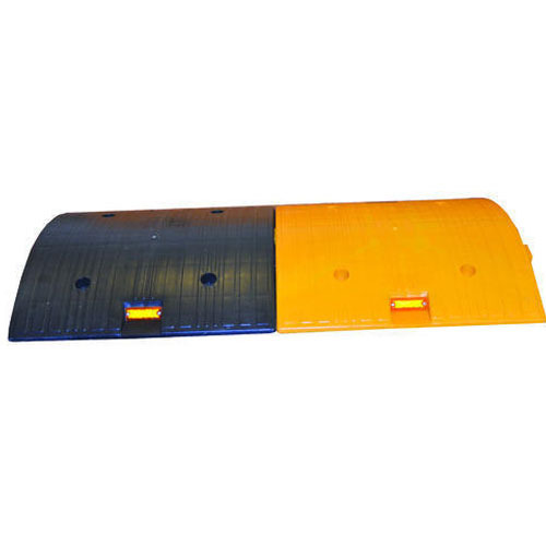 Yellow & Black Speed Breaker Plastic Heavy Duty
