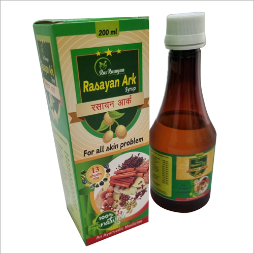 200ml Herbal Skin Problem Syrup - Effective Treatment For Acne, Discoloration, Pimples, Liquid Form For Adults And Children Above 12 Years, Dosage Of 10ml Twice Daily