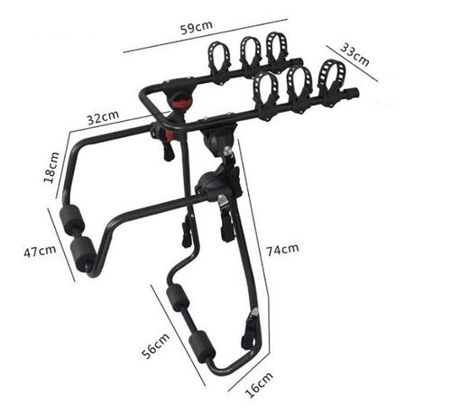 कार आयाम के लिए बाइक ब्रैकेट (L*w*h): 33*59*90cm सेंटीमीटर (Cm)