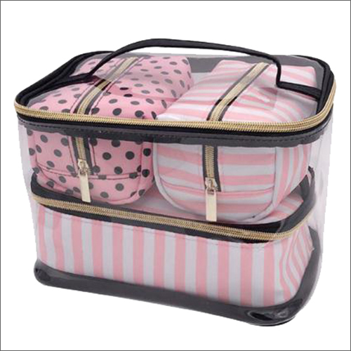 पीवीसी कॉस्मेटिक जिपर बैग