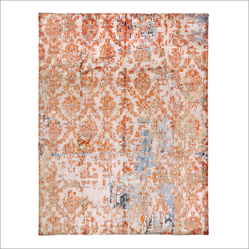 हैंड नॉटेड कंटेम्परेरी बैम्बू सिल्क कार्पेट का आयाम (L* W* H): 8* 10 मिलीमीटर (mm)