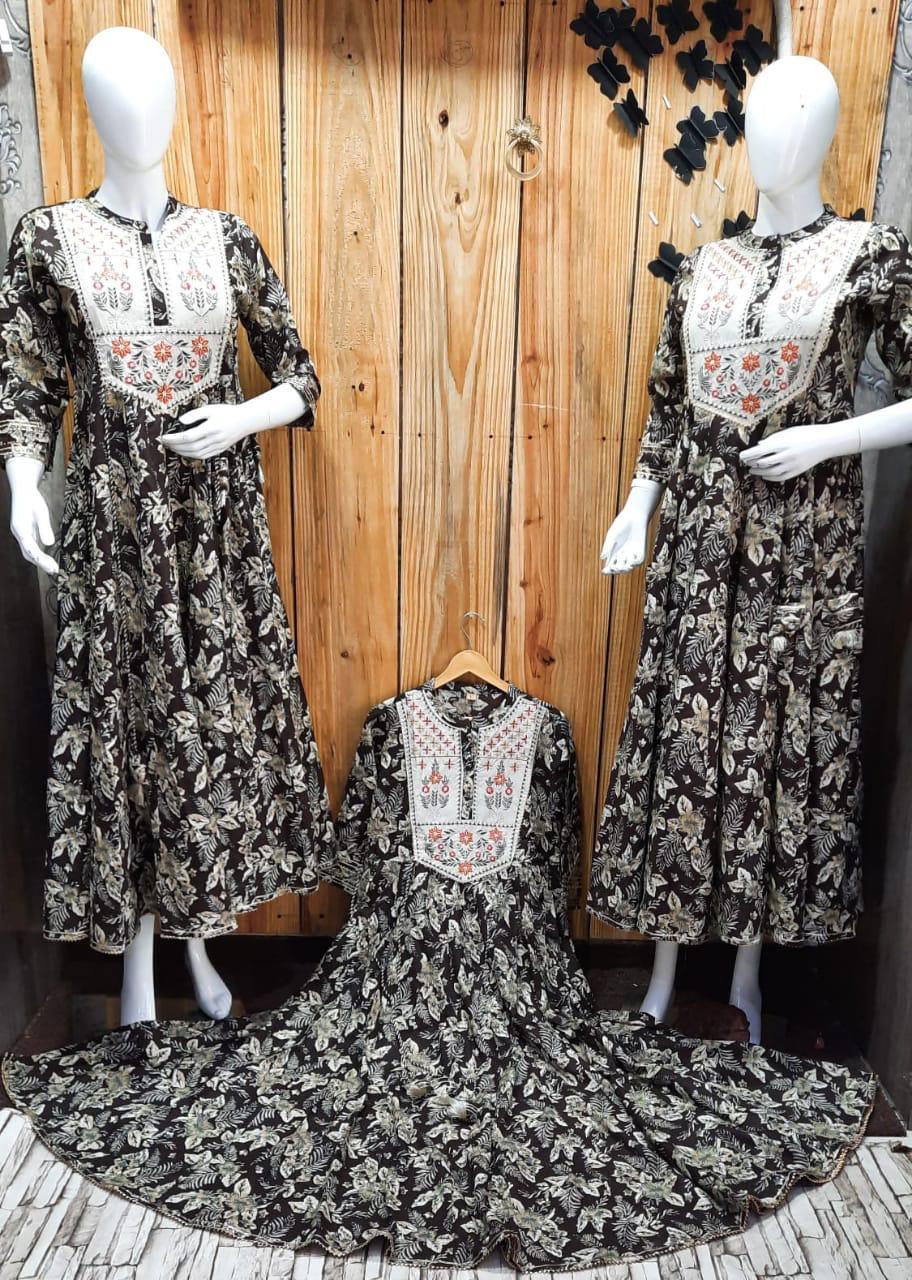 Black Anarkali Dress