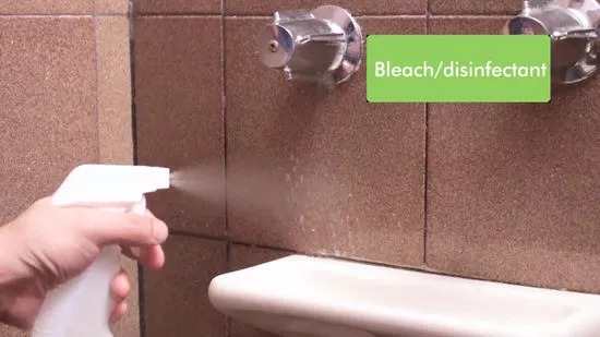 Bathroom Fitting Cleaner - Eco-friendly Weak Acid Formula, White Spray Bottle | Effective Foam Cleaning For Showerheads, Faucets, And Tiles