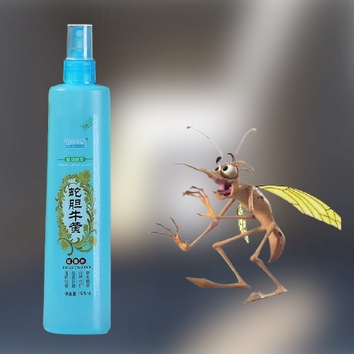 Mosquito Repellent Spray - Liquid Spray, 200ml Bottle, Yellow Green Blue | Suitable For All Ages, Long-lasting Mosquito Protection