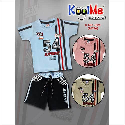 Boys Round Neck Baba Suit