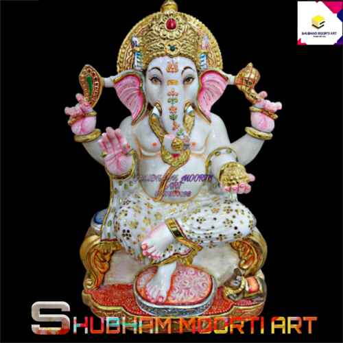 Multi Colour Lord Ganesha Statue