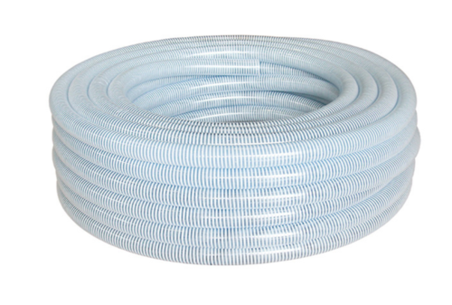 Heavy Duty Suction Hose - Durable PVC Material, 4 Inch Diameter, High Pressure Resistance, Ideal for Industrial Applications