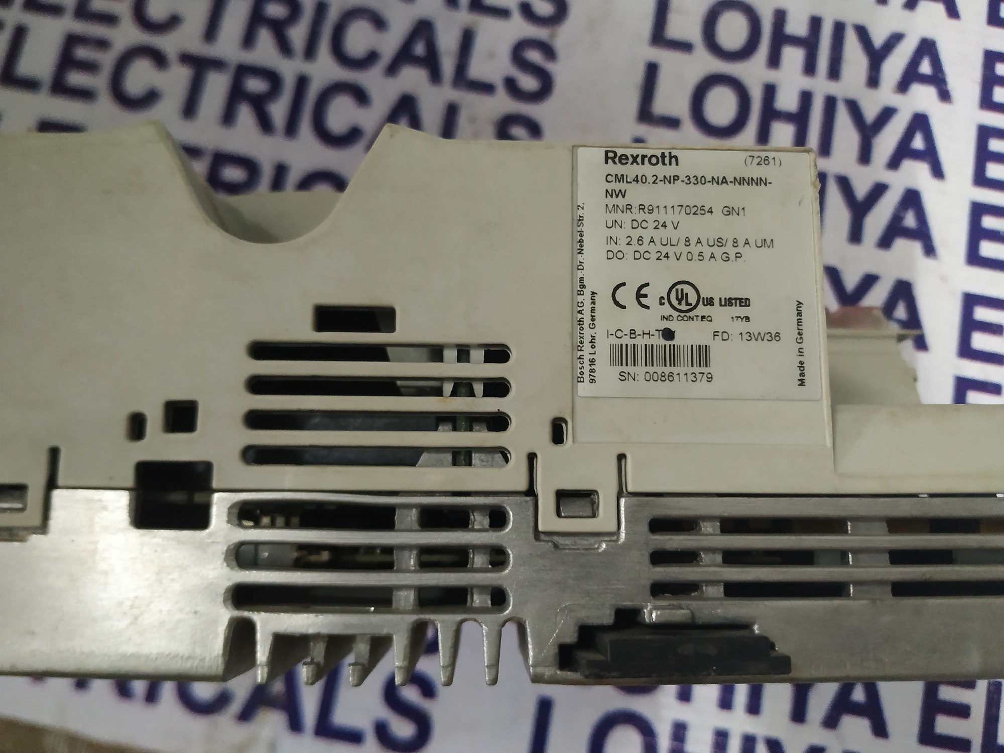 Rexroth Control Unit Cml40-2-np-330-na-nnnn-nw