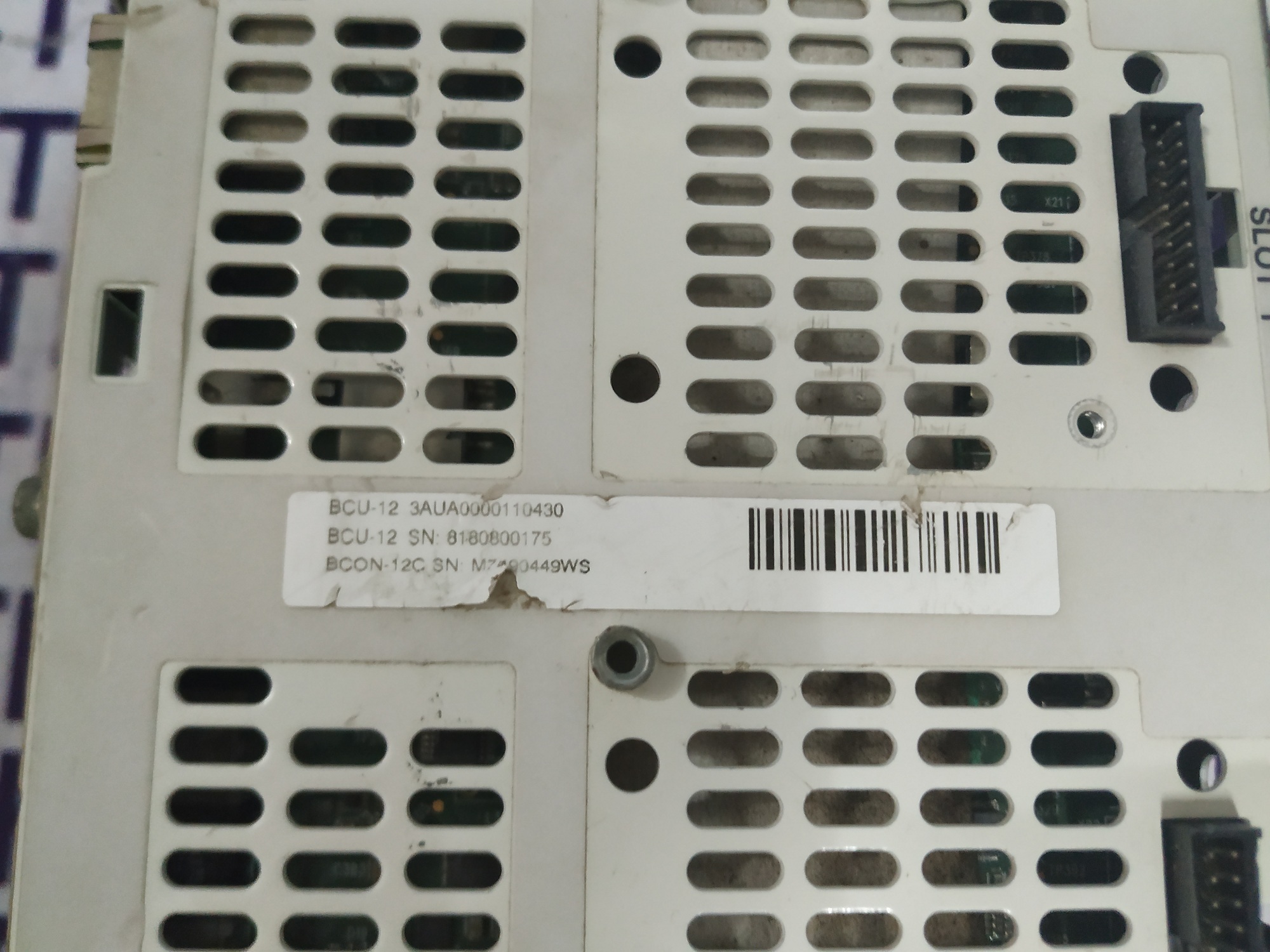 Abb Control Unit Bcu-12 3aua0000110430