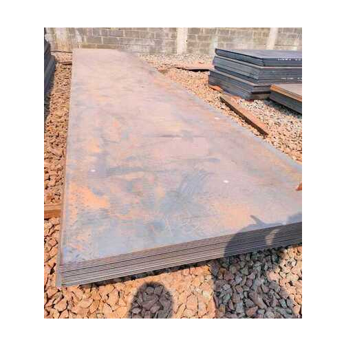 माइल्ड स्टील एमएस चेकर्ड प्लेट