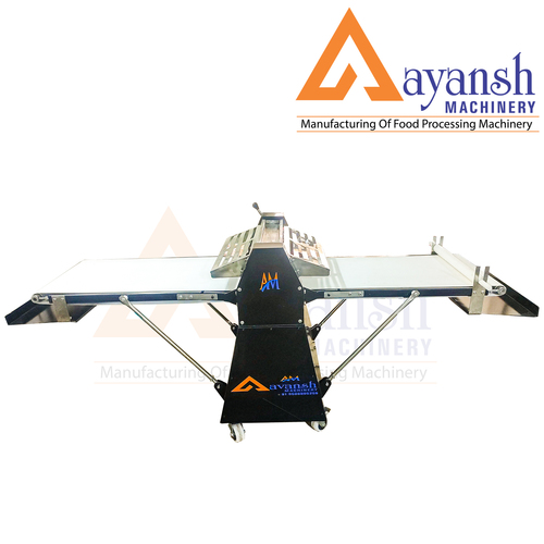 Dough Sheeter - Stainless Steel, 43 lbs Electric Automatic | High Efficiency Dough Processing Machine
