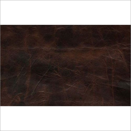 ब्लैक फुल वेज ऑइल पुल अप फिनिश्ड बकरी लेदर