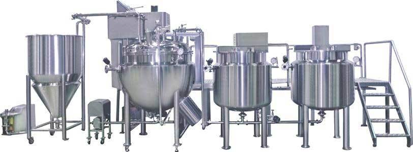 Ointment Plant Capacity: 100 To 2000 Kg/day