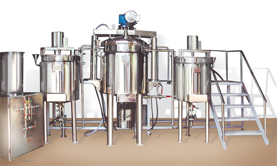 Ointment Plant Capacity: 100 To 2000 Kg/day