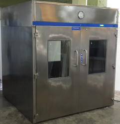 Dynamic Pass Box - Stainless Steel, 220 Volt, 23 Kg | Hepa Filter, Led Lighting, Airlock Design For Cleanroom Material Transfer