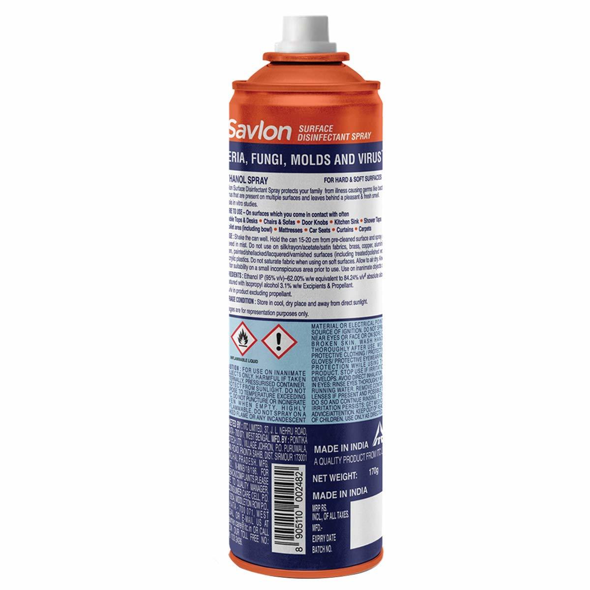 Savlon Surface Disinfectant Spray Sanitizer - 230ml
