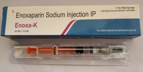 Enoxaparin Sodium Injection Ip Ingredients: Low Molecular Heparin