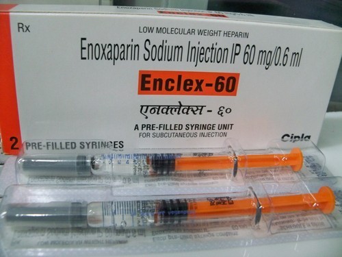 Enoxaparin Sodium Injection Ip Ingredients: Low Molecular Heparin