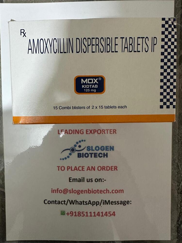 Amoxicillin Tablets - Antibiotic, Prescription Only | For Chest Infections, UTIs, Pneumonia, Child-Friendly, Preventative Packaging