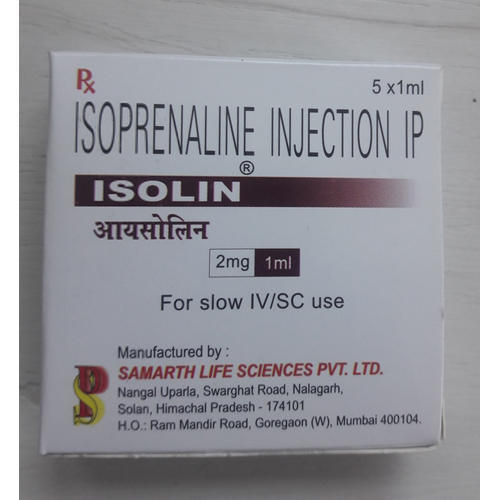 Liquid Isoprenaline Injection Bp