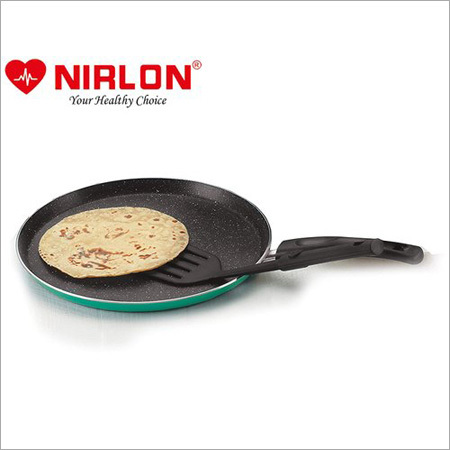Aluminum Alloy Nirlon Non Stick Greenchef Granite Flat Tawa