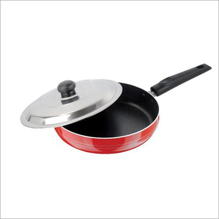 Nirlon Tawa And Frying Pan Combo Aluminum Nonstick Cookware Set For Cooking Interior Coating: Color Coated