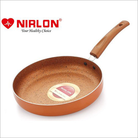 Nirlon Non-Stick Fry Pan - 3mm Aluminium , Induction Base & 1-Year Warranty