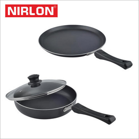 Nirlon Induction Base Non Stick Cookware Interior Coating: 5 Layer Nonstick Spray Coated