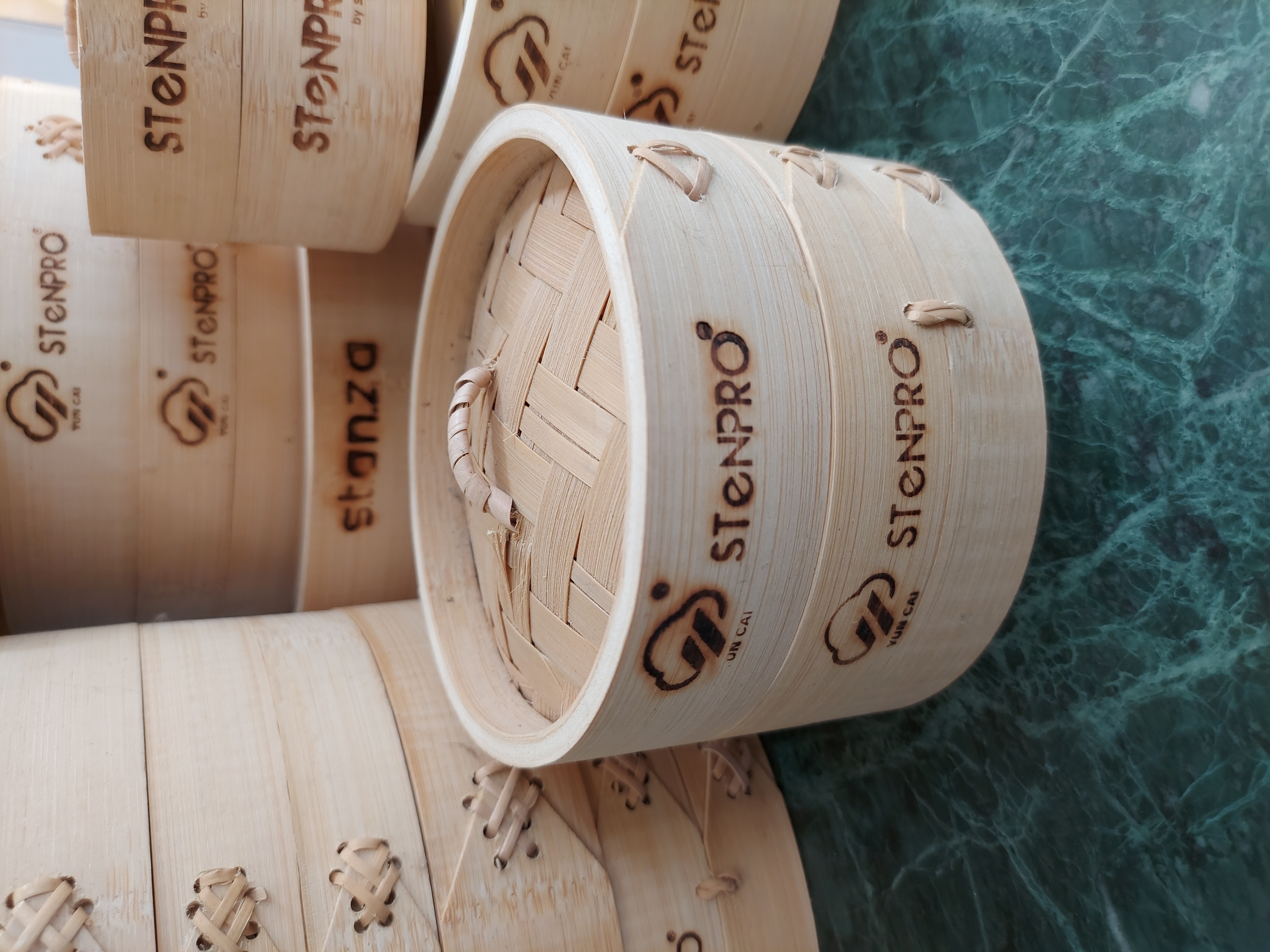 5 Dim Sum Basket Bamboo Steamer Size: 5" Dia