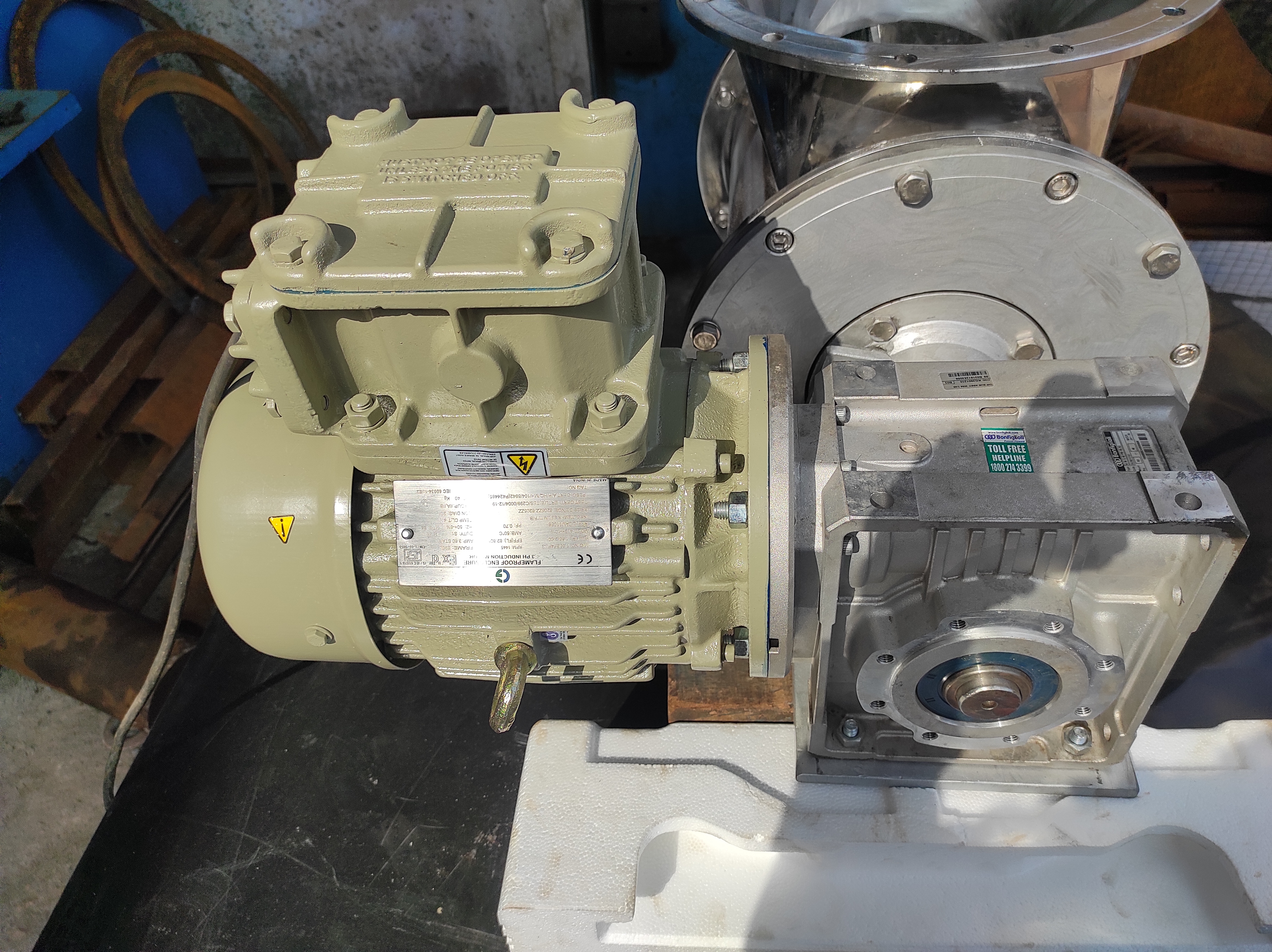 Rotary Feeder - Pneumatic Vacuum Driven | Bulk Discharge, Easy Installation, Long Term Operation