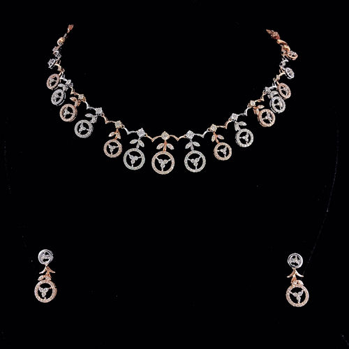 Real Diamond Necklace - Diamond Carat Weight: 4cts Carat