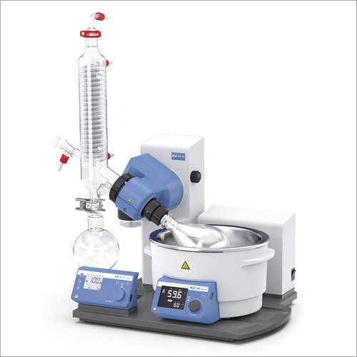 Single Phase Rotary Evaporator - 1 Litre Capacity, 230v Voltage, 150-250a C Temperature Range | Automatic Operation For Laboratory Use