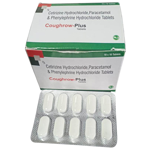 Anti Cold Tablets - 10X10 Blister Pack | Pharmaceutical Ingredients, Fast-Acting Relief for Cold Symptoms