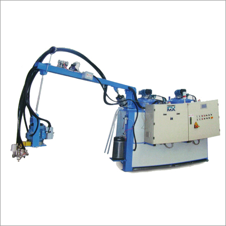 Low Pressure Foaming Machine - Cast Iron & Stainless Steel, White & Blue Design | High Efficiency, Low Noise, Electric Drive Type